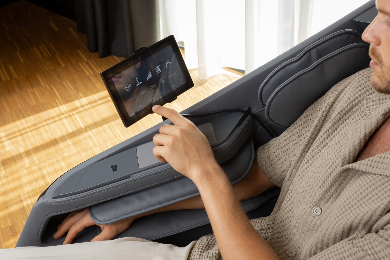 Controllo totale tramite tablet